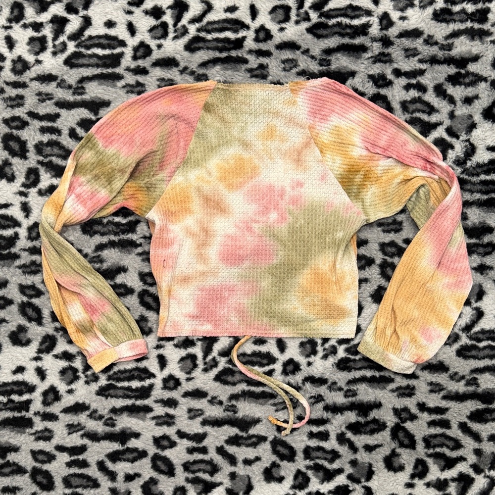 La La Land Multicolor Women's Crop Top - Picture 6 of 6